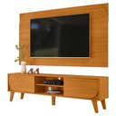 Ver imagem 1 de Rack Bancada com Painel para Tv 65 Pol 2 Portas Duna 182 Cm Cinamomo Madetec