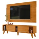 Ver imagem 5 de Rack Bancada com Painel para Tv 65 Pol 2 Portas Duna 182 Cm Cinamomo Madetec