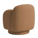 Ver imagem 7 de Kit 2 Poltronas Decorativa Avany Giratória Bouclé Terracota - Nexta Casa