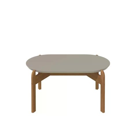 Mesinha de Centro Lizz Cor:off White/cedro