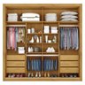 Guarda Roupa Sevilha 2 Portas com Espelho 100% Mdf - Mademarcs - 3