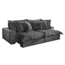 Ver imagem 2 de Sofá Retrátil e Reclinável 3 Lugares 250cm Linho Zeus Yescasa