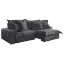 Ver imagem 6 de Sofá Retrátil e Reclinável 3 Lugares 250cm Linho Zeus Yescasa