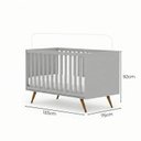 Ver imagem 3 de Berço Mini Cama 3 em 1 Americano 100% MDF Ayla