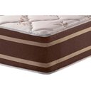 Ver imagem 2 de Cama Box Casal: Colchão Molas Anjos Superlastic Duo Sono + Base CRC Courano Brown(138x188)