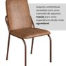 Kit 6 Cadeiras para Sala de Jantar Malibu - 5