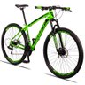 Bicicleta Aro 29 Dropp Race 21V Traseiro Shimano Freios Disco Suspensão - Verde - 19 - 3