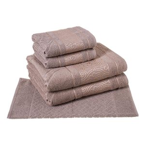 Jogo de Banho Taj Capuccino Caviquioli 5 Peças