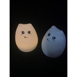 Luminária bebê Silicone luz noturna LED USB - 2