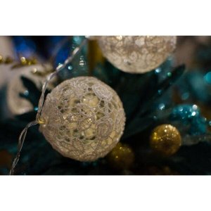 Cordão de Luz de Renda Luminária Fio de Luz 10 LEDs