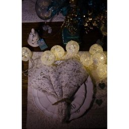 Cordão de Luz de Renda Luminária Fio de Luz 10 LEDs - 2