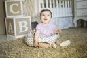 Ver imagem 2 de Sofá Almofada Senta Bebê Poltrona Pelúcia Chevron Baby