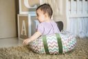 Ver imagem 4 de Sofá Almofada Senta Bebê Poltrona Pelúcia Chevron Baby