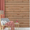 Ver imagem 1 de Papel de Parede Ripado Madeira Pallet Horizontal-60x300cm