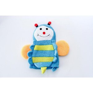 Kit com 8 Luvas para banho divertido e educativo do bebê