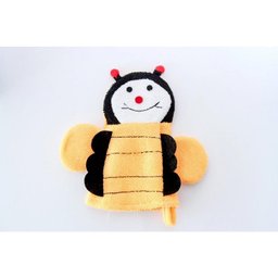 Kit com 8 Luvas para banho divertido e educativo do bebê - 3