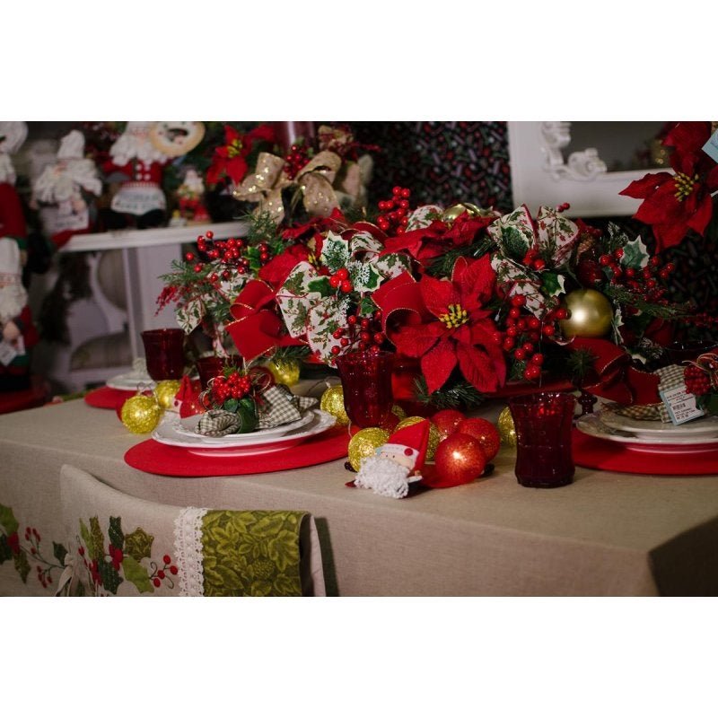 Cordão de Luz Natal Redgold - Ornamentação Árvores Decoração Festa e Mesa 20 LEDs - Pilhas - 10