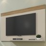 Painel Suspenso Para TV 75 Polegadas Malha Off White Buriti - Caemmun - 1