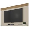 Painel Suspenso Para TV 75 Polegadas Malha Off White Buriti - Caemmun - 2