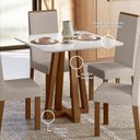 Ver imagem 5 de Mesa para Sala de Jantar Livia Piccola