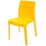 Cadeira Ice Alice Brilhante - Amarela - 1