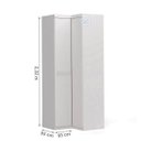 Ver imagem 3 de Guarda-Roupa Canto Modulado 1 Porta Smart Kappesberg