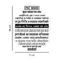 Ver imagem 2 de Adesivo de Parede Religioso Oração Pai Nosso