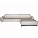 Ver imagem 2 de Sofá Molino 5 Lugares 300cm Chaise Esquerdo Pés Gold Veludo Creme - Nexta Casa