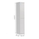 Ver imagem 3 de Guarda-Roupa Modulado 1 Porta A531 Smart Kappesberg