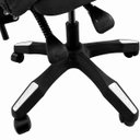 Ver imagem 5 de Cadeira Gamer Stillus Reclinável 120° com Apoio para Os Pés e Cabeça Preto e Branco