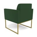 Ver imagem 7 de Kit 2 Poltronas Base Industrial Dourado Marisa Veludo D03 - D’Rossi