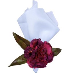 Box 16 Porta Guardanapo Cravo Marsala Delicado - 2