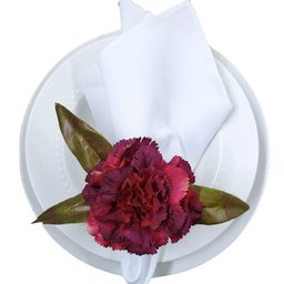 Box 16 Porta Guardanapo Cravo Marsala Delicado - 3