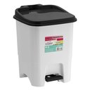 Ver imagem 1 de Lixeira 15l C/pedal Branca Plasmont 624
