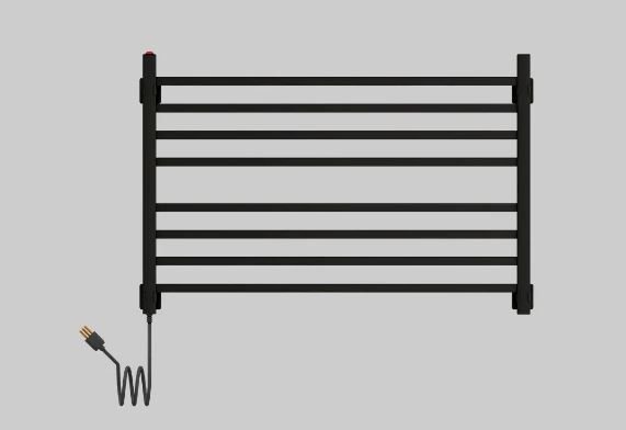 Toalheiro Elétrico Concetto Pintado Preto Fosco 220v - 1