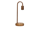 Ver imagem 1 de Luminária de Mesa Taschibra Flam Metal/Madeira E27 Bivolt Cobre
