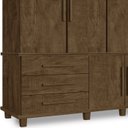 Ver imagem 7 de Guarda Roupa Casal Triplex 12 Portas 00103500 Malbec Lpa
