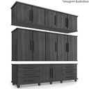 Ver imagem 6 de Guarda Roupa Casal Triplex 12 Portas 00103500 Malbec Lpa