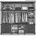 Ver imagem 5 de Guarda Roupa Casal Triplex 12 Portas 00103500 Malbec Lpa