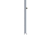 Ver imagem 2 de Ducha para Piscina Aço Inox 25x25 Cano 3/4 e Coluna Sodramar