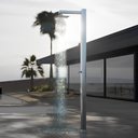Ver imagem 5 de Ducha para Piscina Aço Inox 25x25 Cano 3/4 e Coluna Sodramar