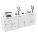 Ver imagem 6 de BALCÃO ORGANIZADOR ESCRITÓRIO 270CM M515.B (ESCRITÓRIO) MUNDI MOVEIS