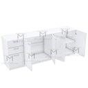 Ver imagem 4 de BALCÃO ORGANIZADOR ESCRITÓRIO 270CM M515.B (ESCRITÓRIO) MUNDI MOVEIS