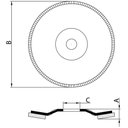 Ver imagem 2 de Disco Flap para Acabamento 4.1-2" Grão 60 Tramontina Pro Tramontina