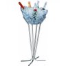 Pedestal para Champanheira Tubular Cromado Boccati - 2