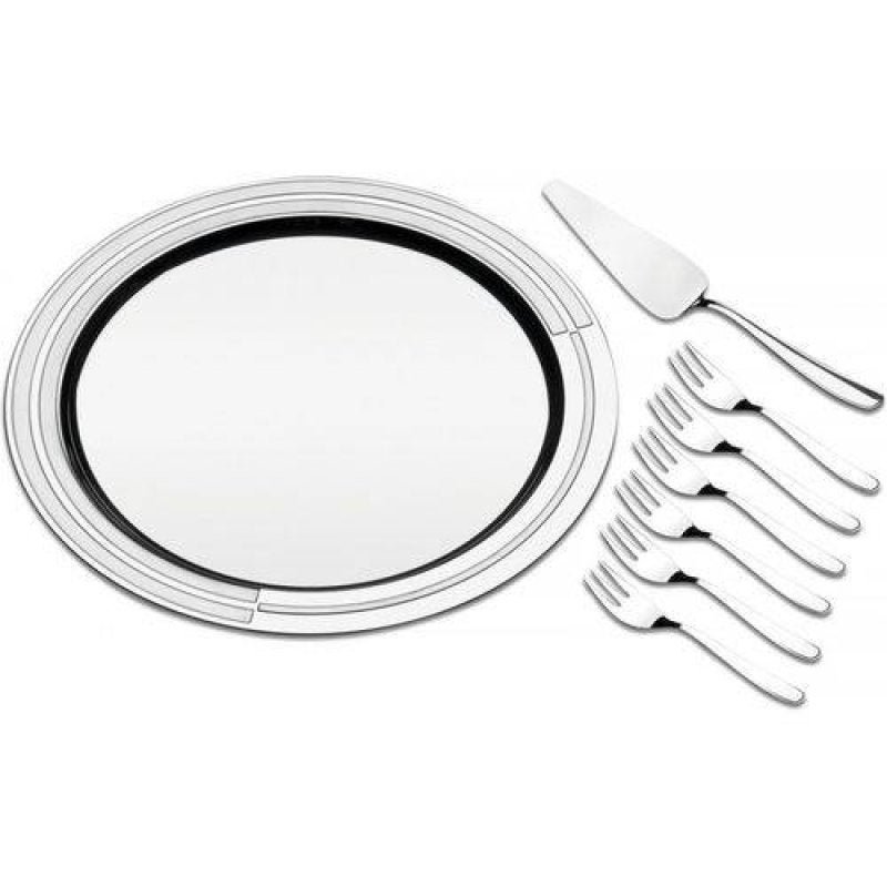 Conjunto em Inox para Torta 8 Peças Ciclo Tramontina - 1