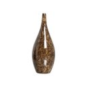 Ver imagem 1 de Vaso Decorativo de Cerâmica Jasmim Marrom Petra 28x12 cm