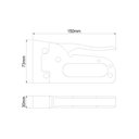 Ver imagem 2 de Grampeador Manual Cortag 61798