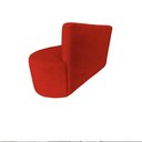 Ver imagem 6 de Namoradeira Sofá 2 Lugares Yara Orgânica Couro Vermelho