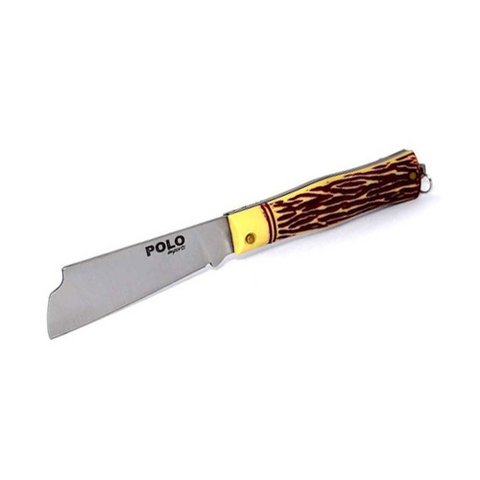 Canivete Xingu Metal Tipo Madeira XV3153 - Compacto De Bolso